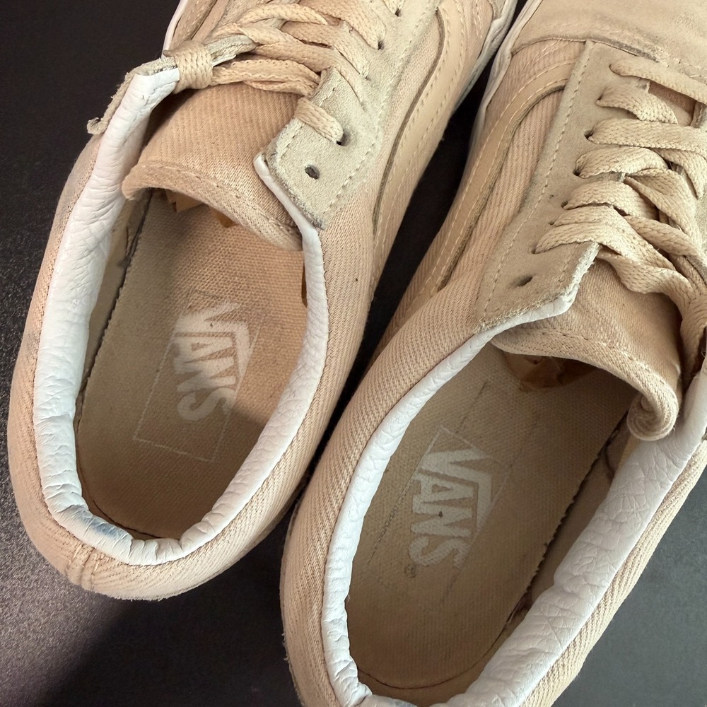 Vans Off The Wall Sneaker Unisex Size 7.5M/9W Pink Low Top Casual Lace-Up 721356 - Picture 10 of 15
